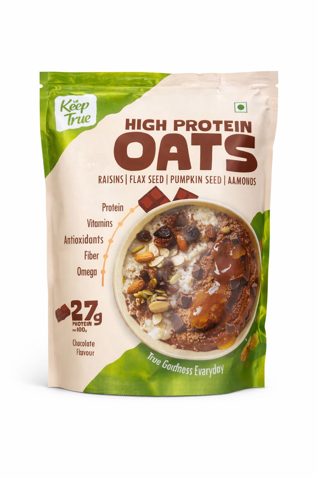 keep true oats chocolate/strawberry