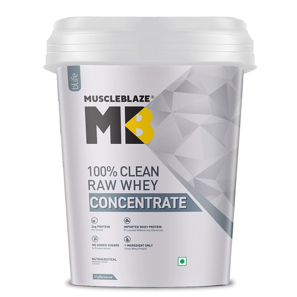 100% Clean Raw Whey Protein Concentrate (8.8 lb)