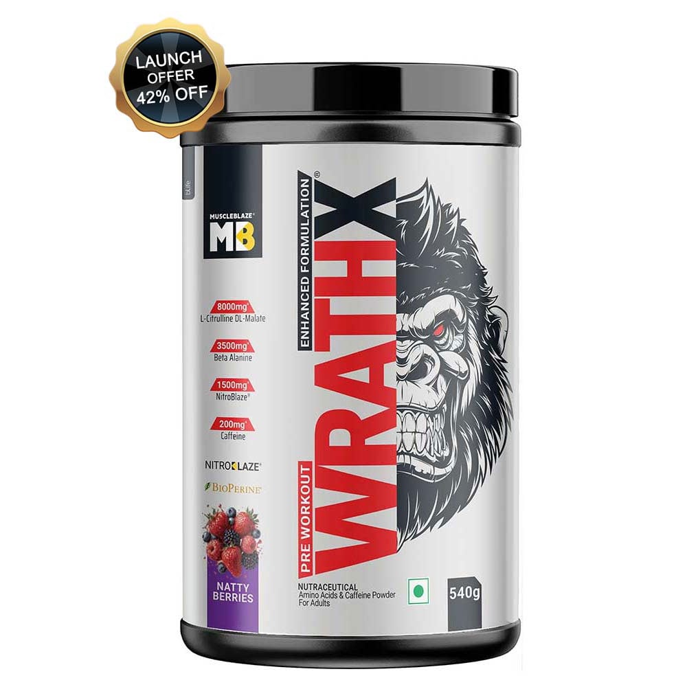 Pre Workout WrathX (1.19 lb)