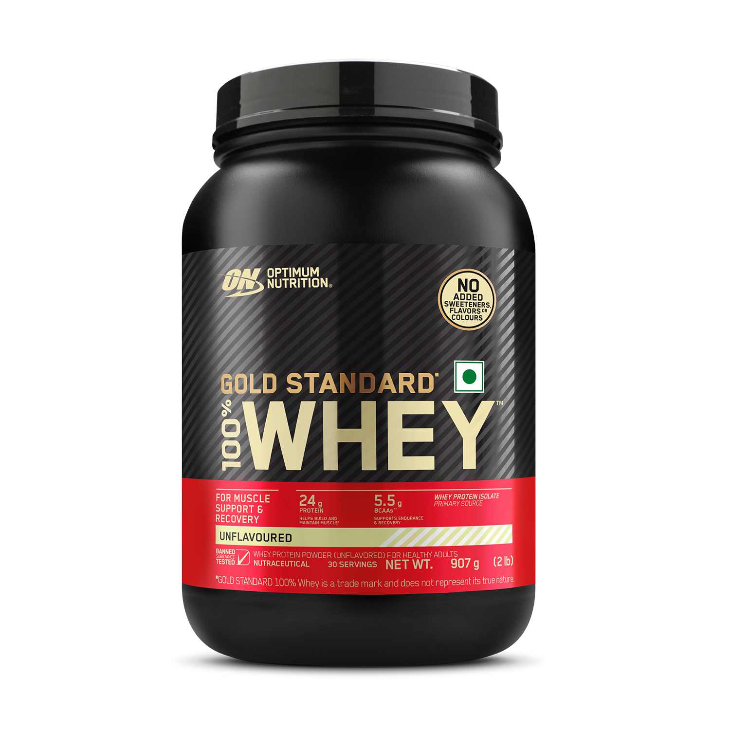 Optimum Nutrition (ON) Gold Standard 100 Whey Protein Powder (907 g (1.99 lb))