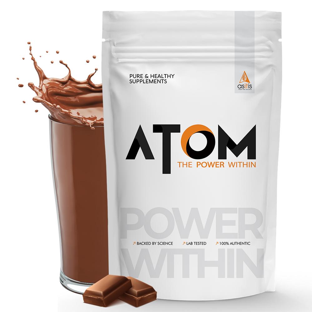 AS-IT-IS Atom Whey Protein with Enzymeblend (2 kg (4.4 lb))