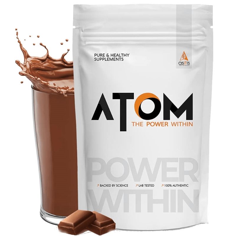 AS-IT-IS Atom Whey Protein with Enzymeblend (500 g (1.1 lb))