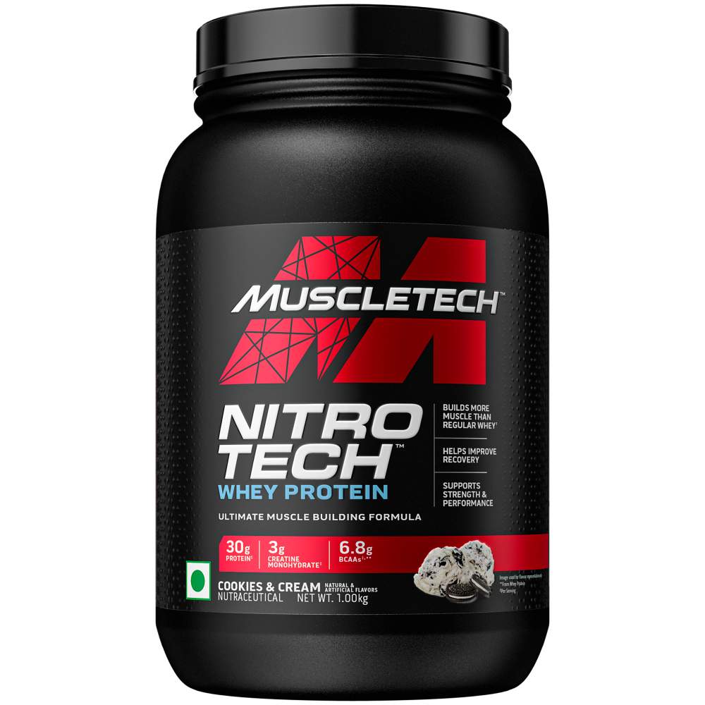 MuscleTech NitroTech Whey Protein (998 g (2.2 lb))