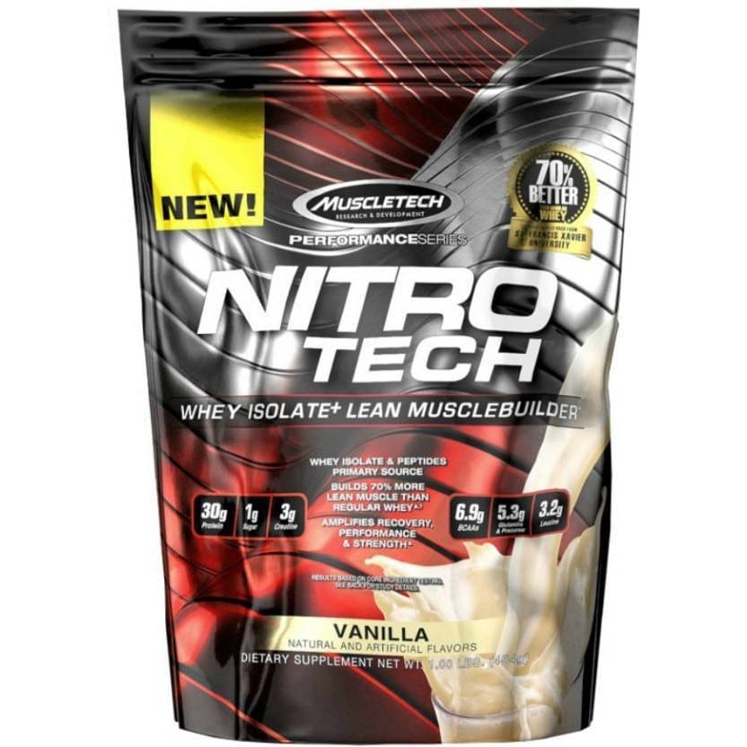 MuscleTech NitroTech Whey Protein (450 g (0.99 lb))