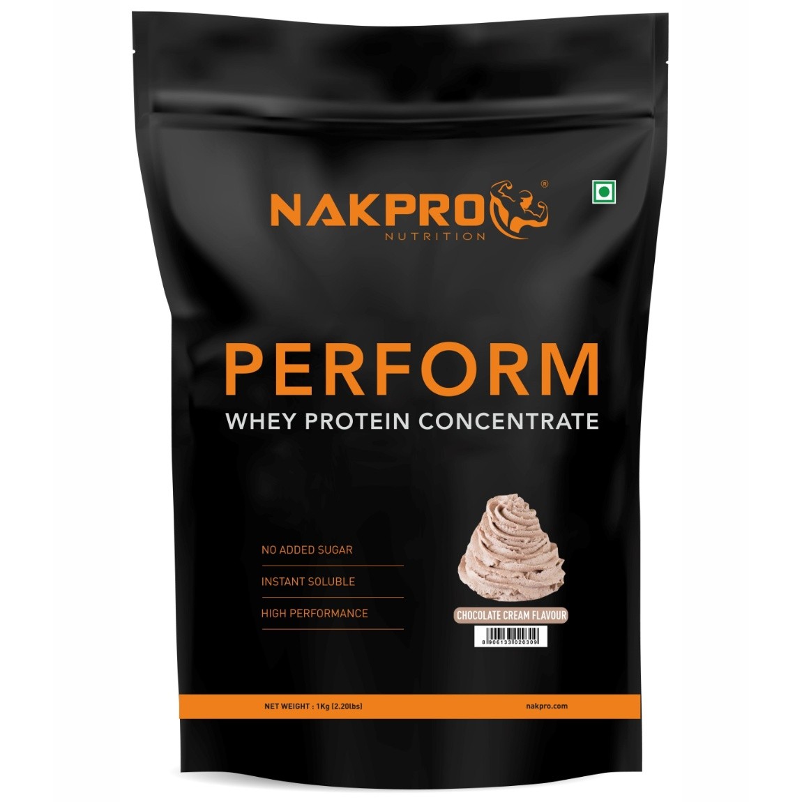 Nakpro Perform Whey Protein Supplement Powder (1 kg (2.2 lb))