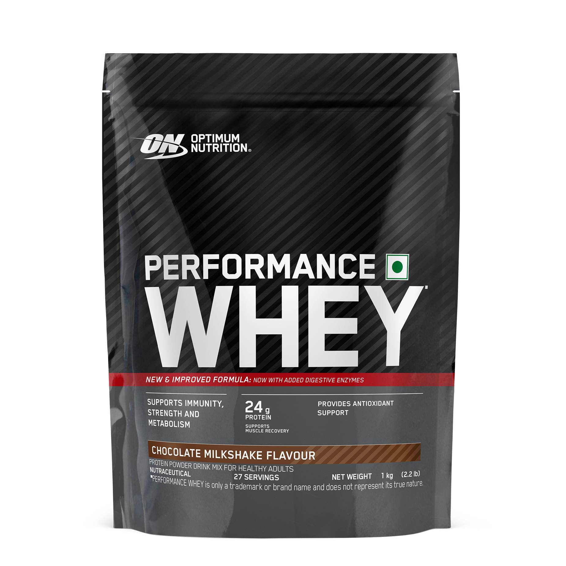 Optimum Nutrition (ON) Performance Whey Protein Powder (1 kg (2.2 lb))