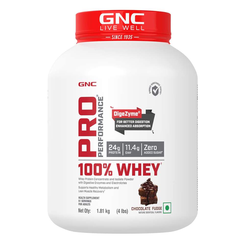 GNC Pro Performance 100% Whey Protein Powder (1.81 kg (3.9 lb))