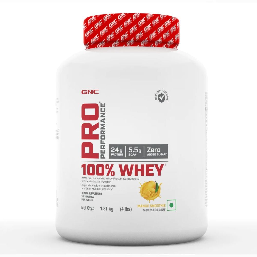 GNC Pro Performance 100% Whey Protein Powder (1 kg (2.2 lb))