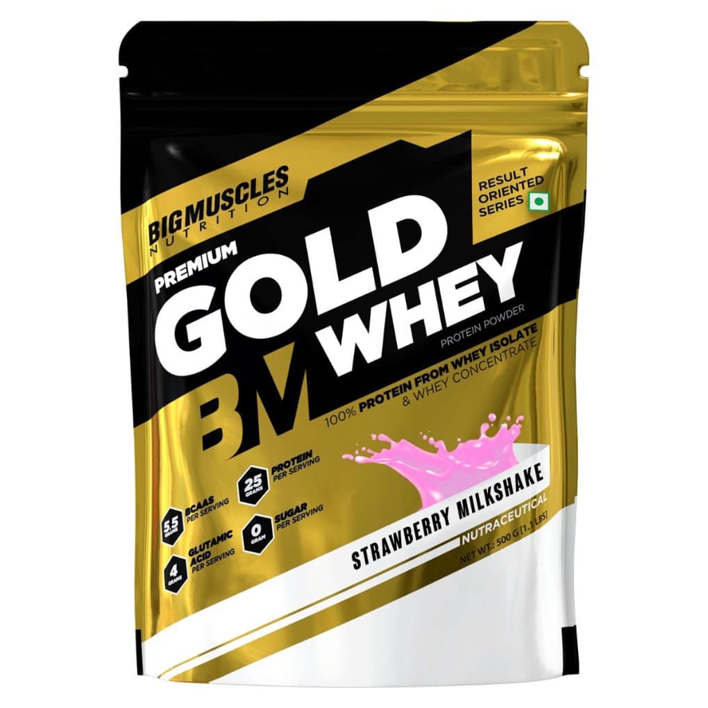 Bigmuscles Nutrition Premium Gold Whey (500 g (1.1 lb))