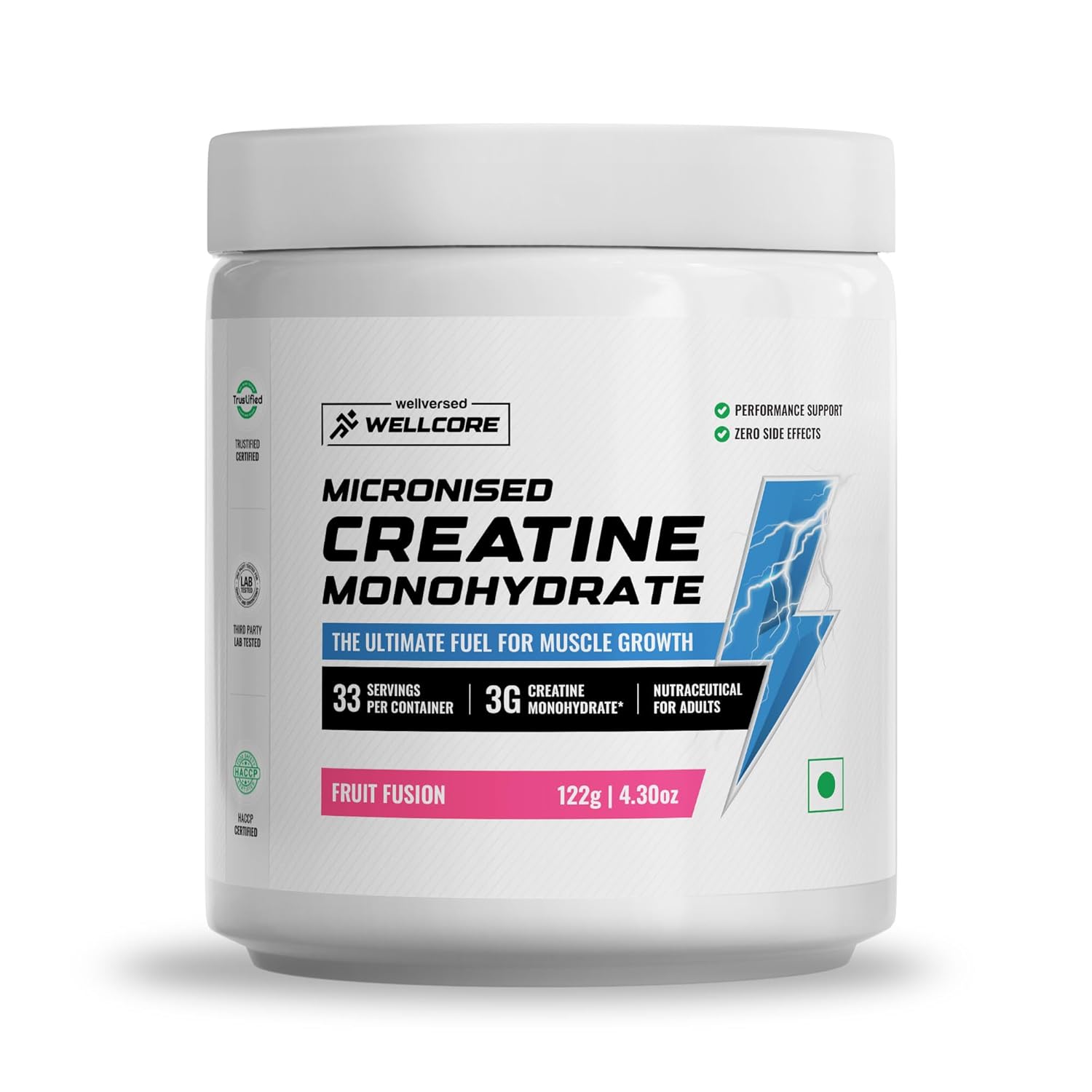 Wellversed (Wellcore) - Micronised Creatine Monohydrate (122 g (0.26 lb))