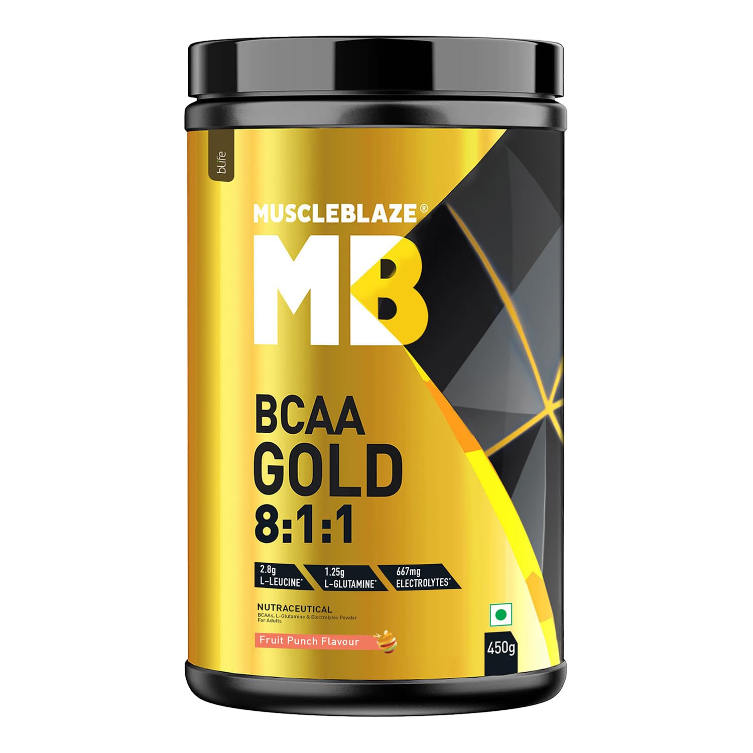 MuscleBlaze BCAA Gold 8:1:1 (450 g (0.99 lb))