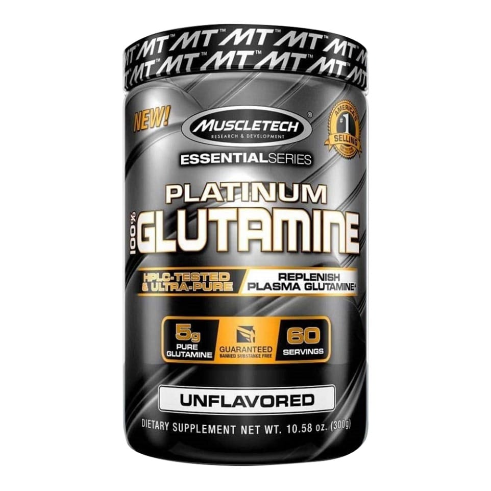 MuscleTech Platinum 100% Glutamine (299 g (0.66 lb))