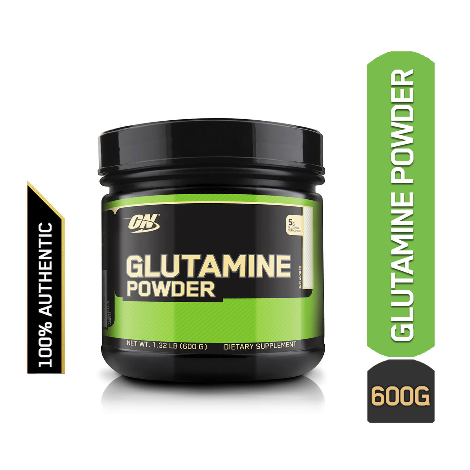 Optimum Nutrition (ON) Glutamine Powder (600 g (1.32 lb))