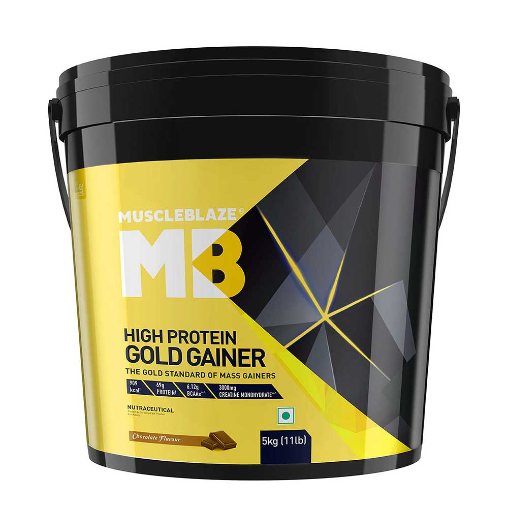 MuscleBlaze High Protein Gold Gainer (5 kg (11 lb))