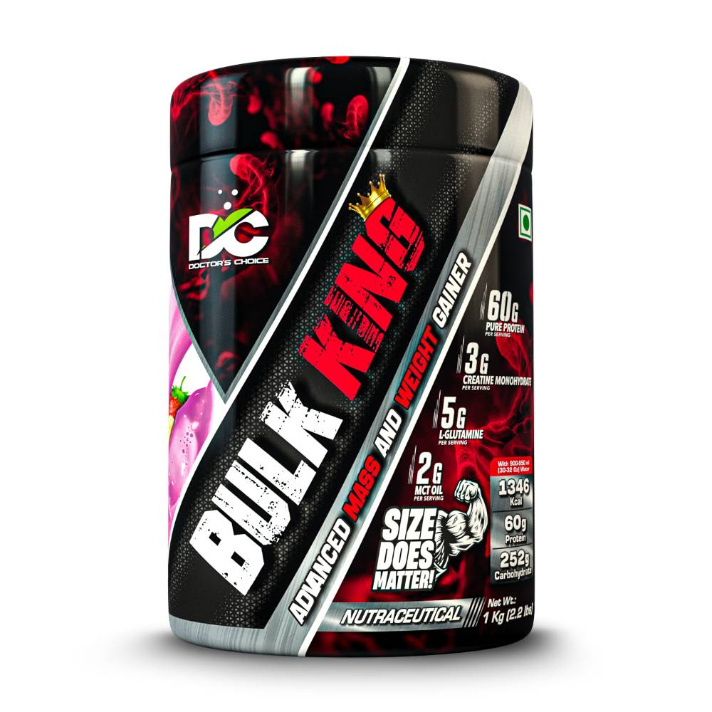 Doctor's Choice Bulk King Advanced Mass and Weight Gainer (2 kg (4.4 lb))
