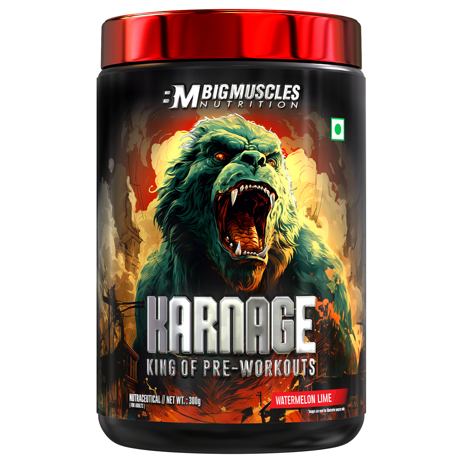 Bigmuscles Nutrition Karnage Pre workout (Standard)