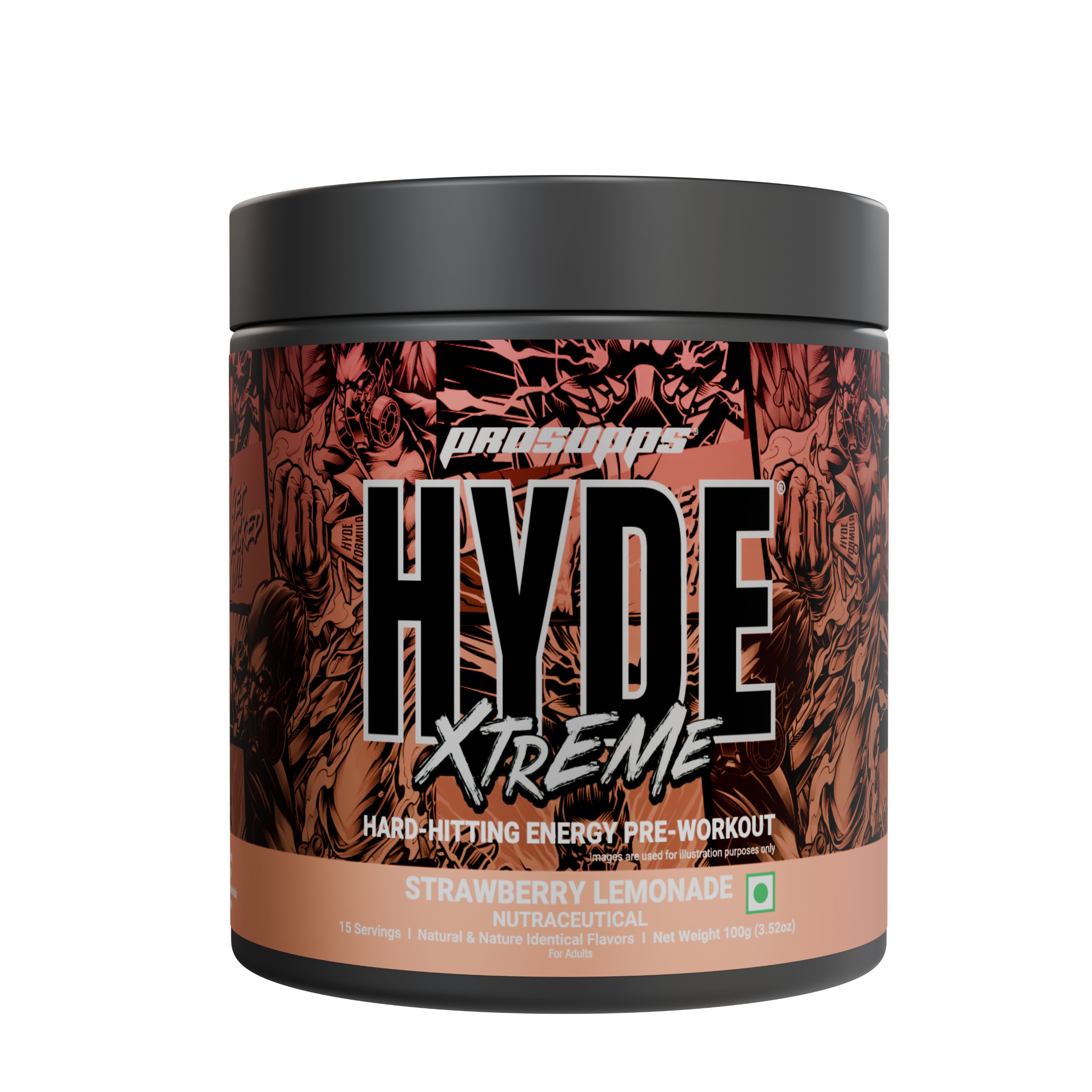 ProSupps Hyde Xtreme Hard-Hitting Energy Pre Workout (Standard)