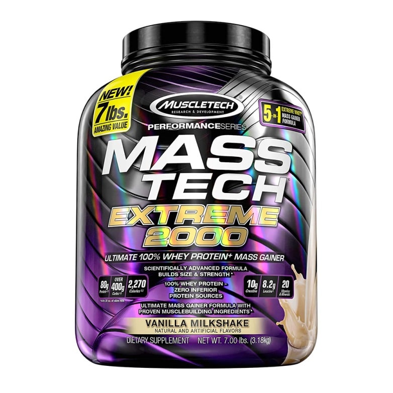 MuscleTech MassTech Extreme 2000 (3.17 kg (6.9 lb))