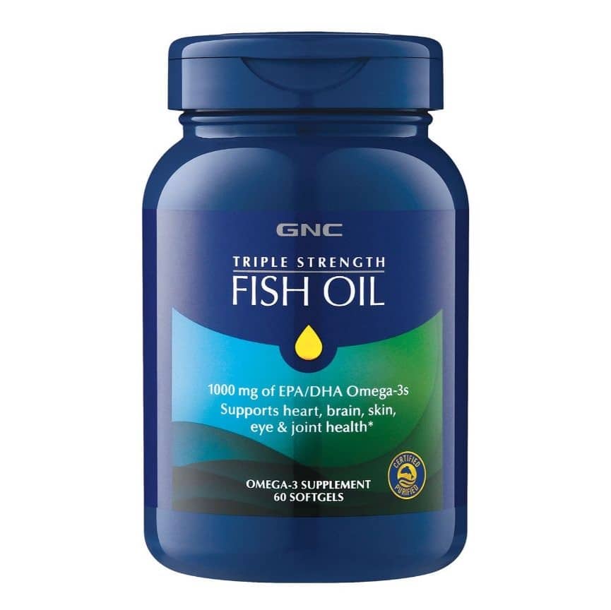 GNC Triple Strength Fish Oil Softgels