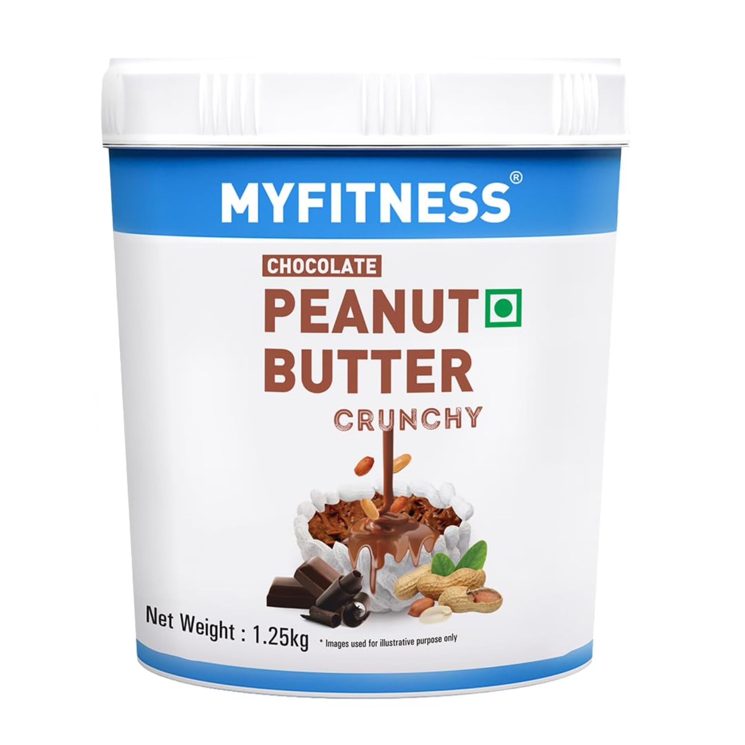 Myfitness Peanut Butter Chocolate Crunchy (1.25 kg (2.7 lb))