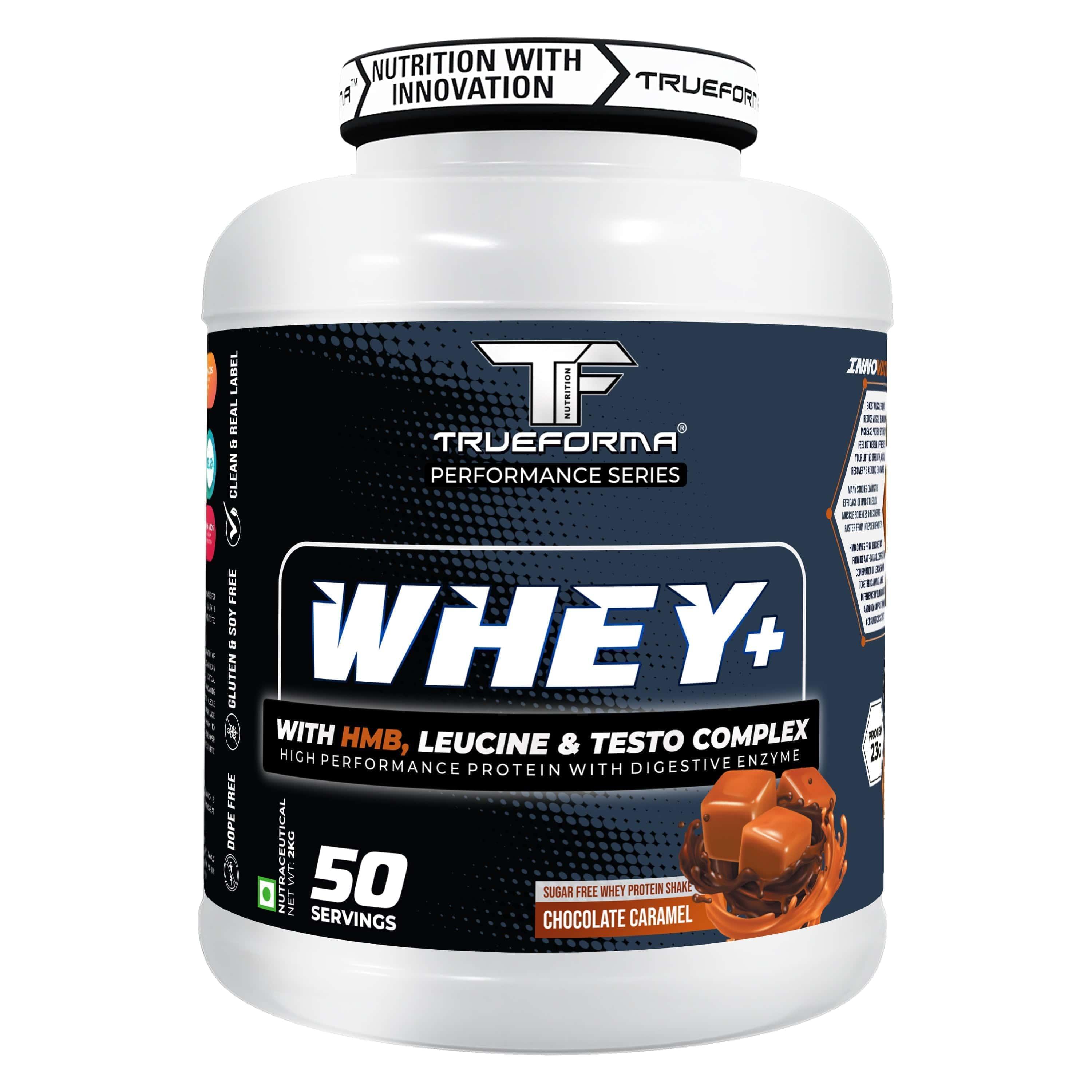 Trueforma® Whey+ Protein with HMB, Leucine, Ginseng & Tribulus (2 Kg)