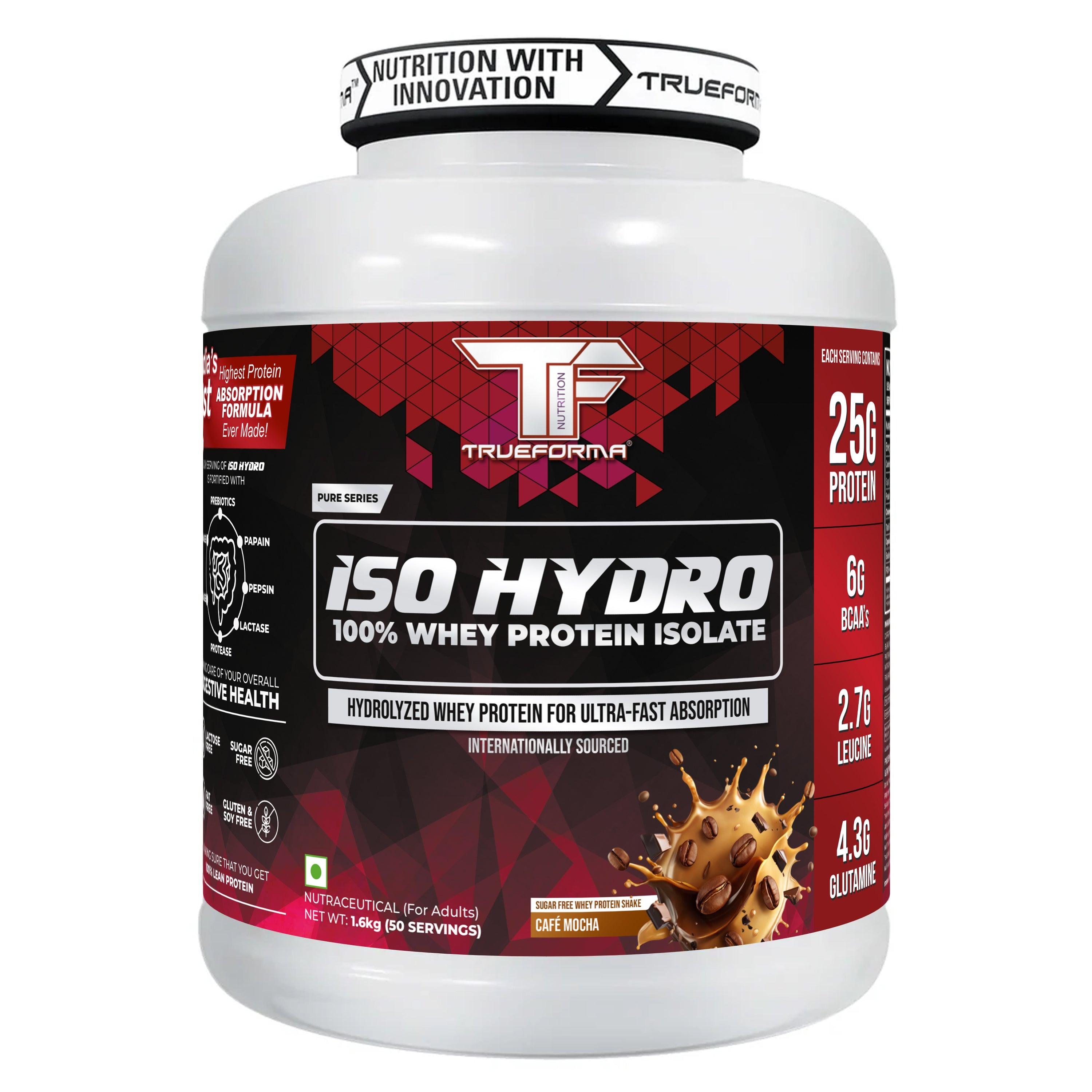 Trueforma® ISO Hydro Whey Isolate & Hydrolysate Protein Blend (1.6 Kg)