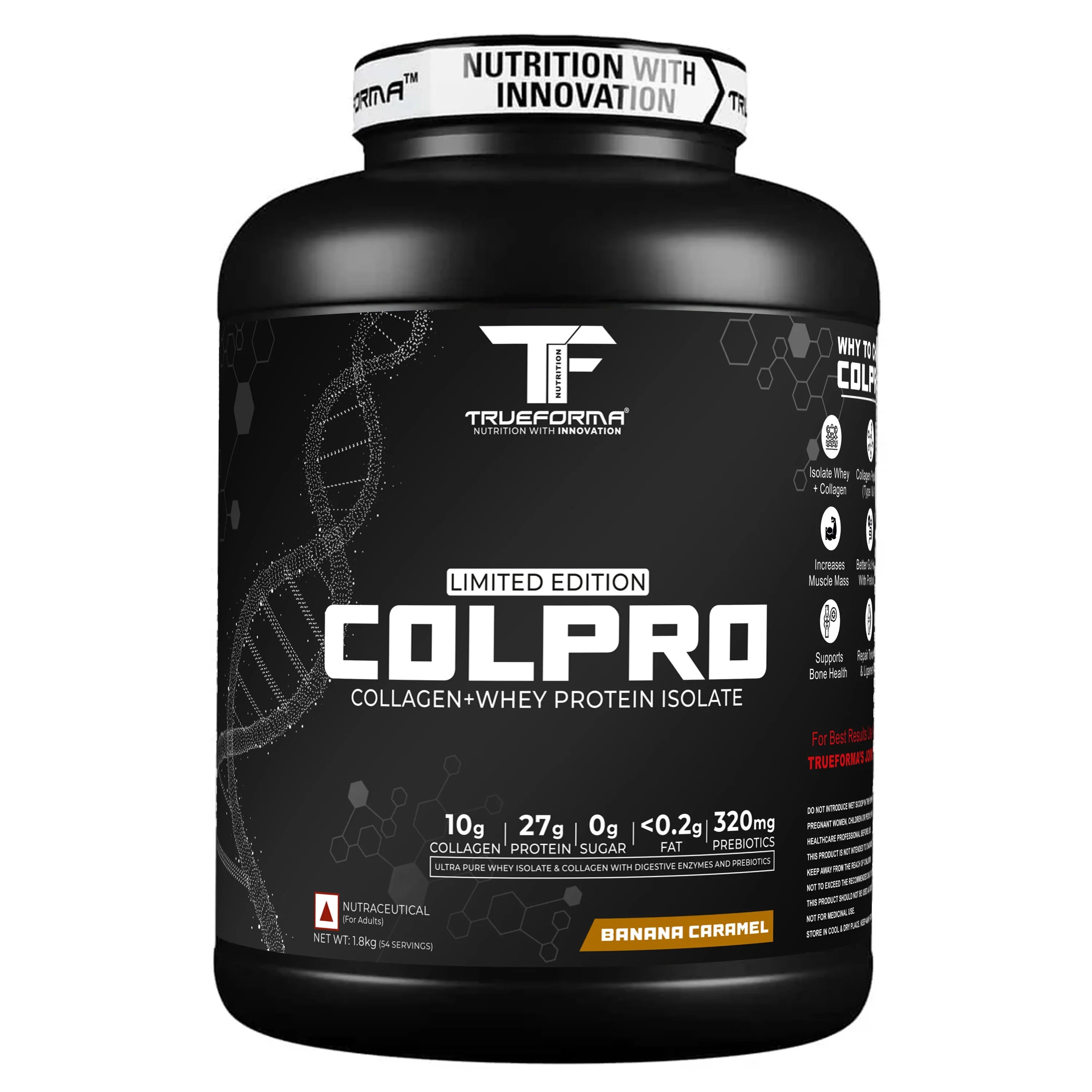 Trueforma® Colpro Whey Isolate & Collagen Protein Blend (Limited Edition) (1.8 Kg)